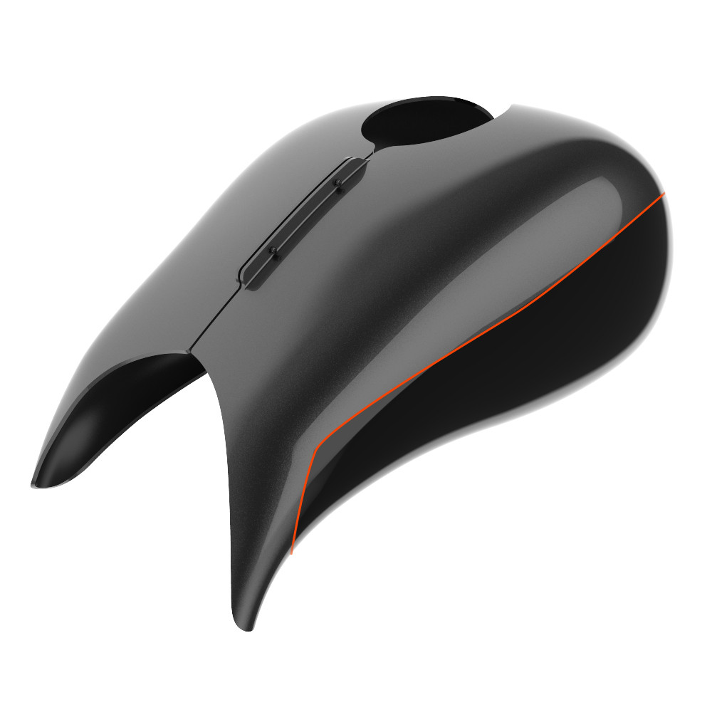 Stretched Tank Cover for Harley '09-'23 Street Glide & Road Glide & Road King