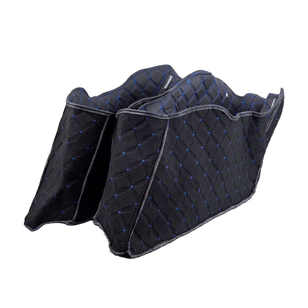Custom Stitching Liner Kit Fit for 2014+ OEM Tapered Stretched Saddlebag Bottoms