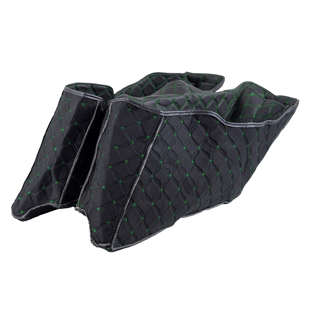 Custom Stitching Liner Kit Fit for 2014+ OEM Tapered Stretched Saddlebag Bottoms