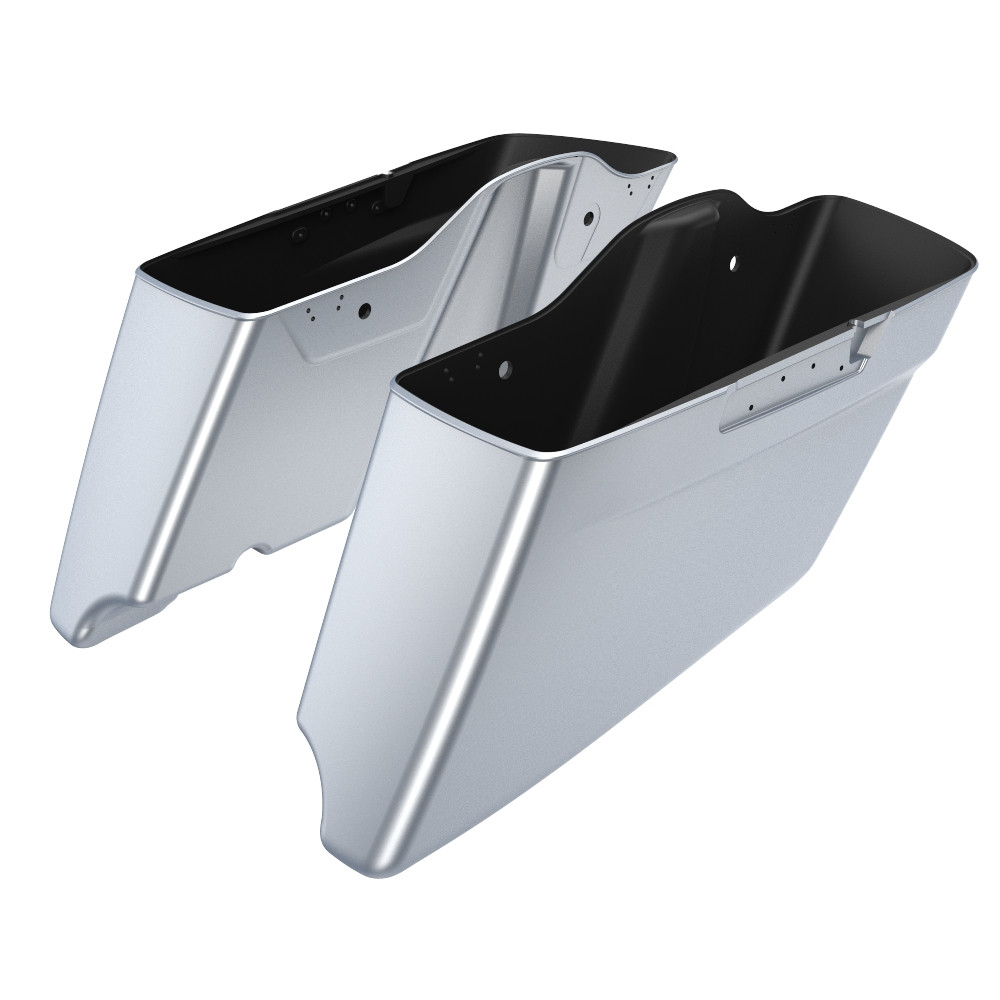 CVO Style Tapered Stretched Saddlebag Bottoms for 2014-2023 Harley Davidson Touring
