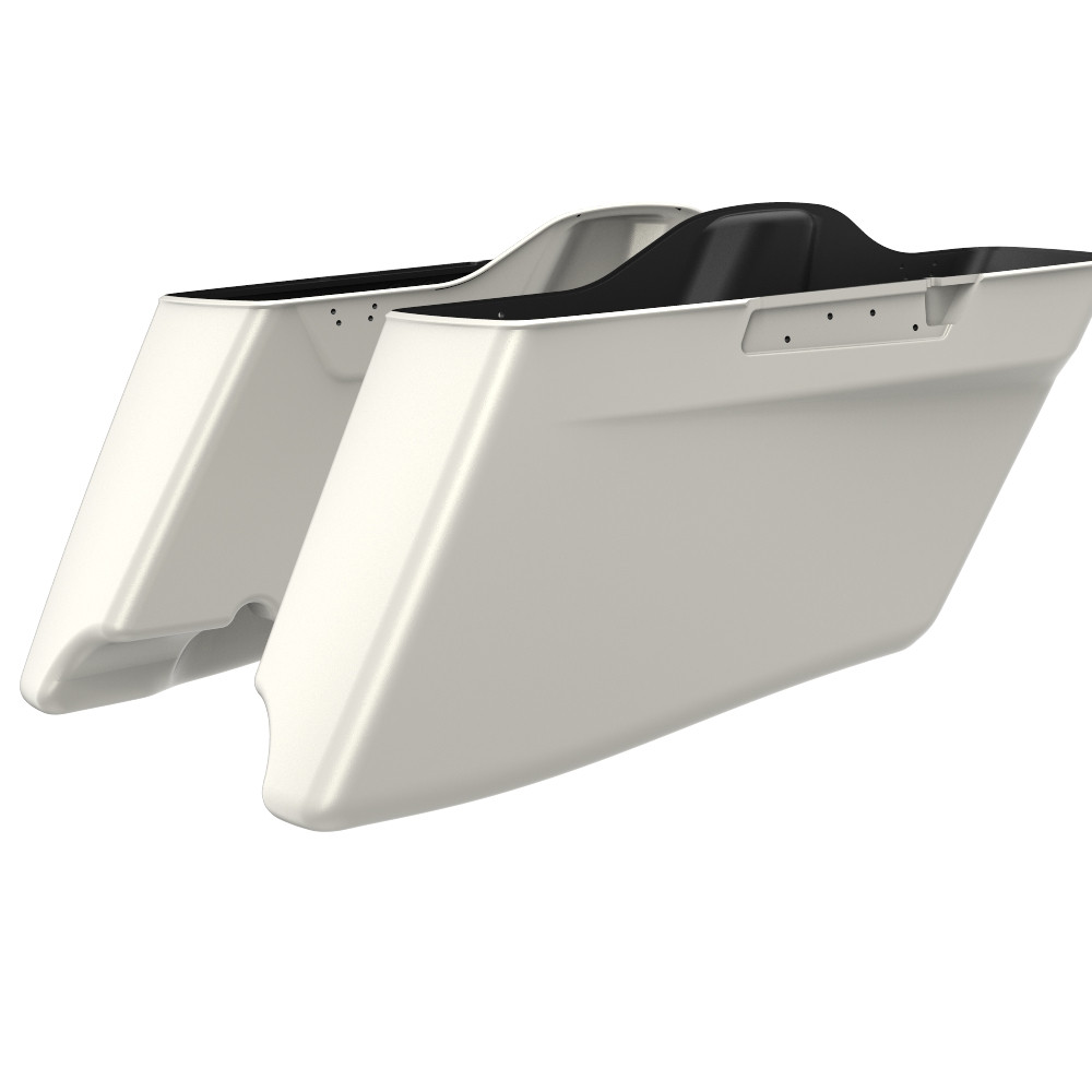 CVO Style Tapered Stretched Saddlebag Bottoms for 2014-2023 Harley Davidson Touring