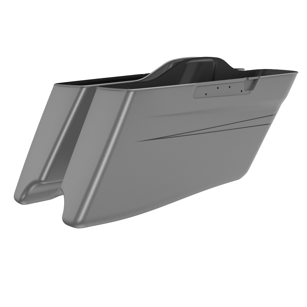 CVO Style Tapered Stretched Saddlebag Bottoms for 2014-2023 Harley Davidson Touring