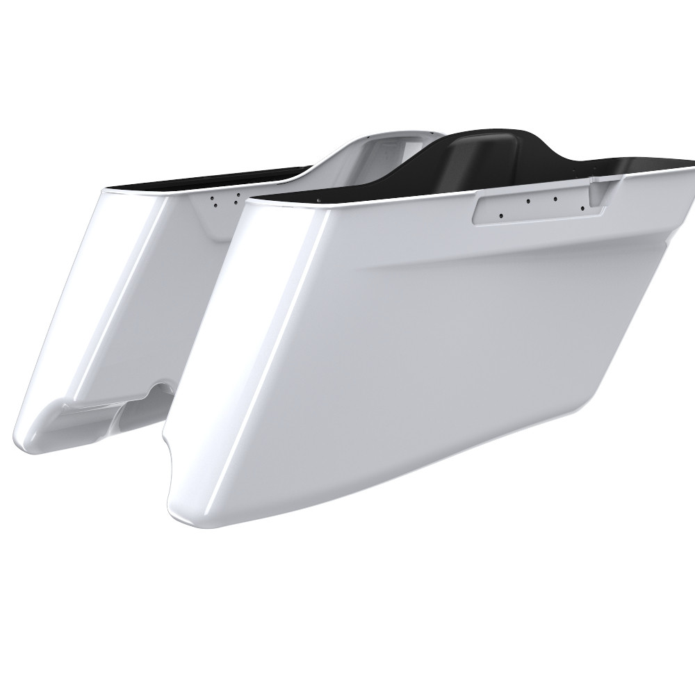 CVO Style Tapered Stretched Saddlebag Bottoms for 2014-2023 Harley Davidson Touring