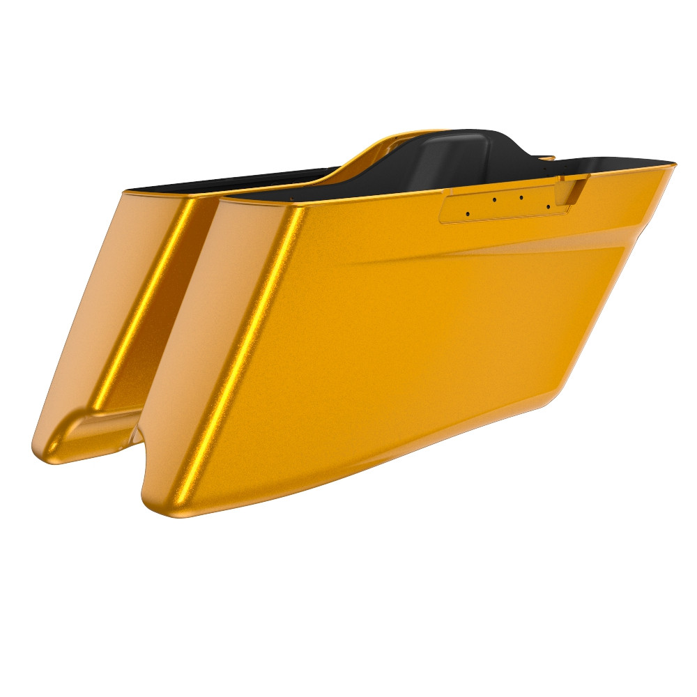 CVO Style Tapered Stretched Saddlebag Bottoms for 2014-2023 Harley Davidson Touring