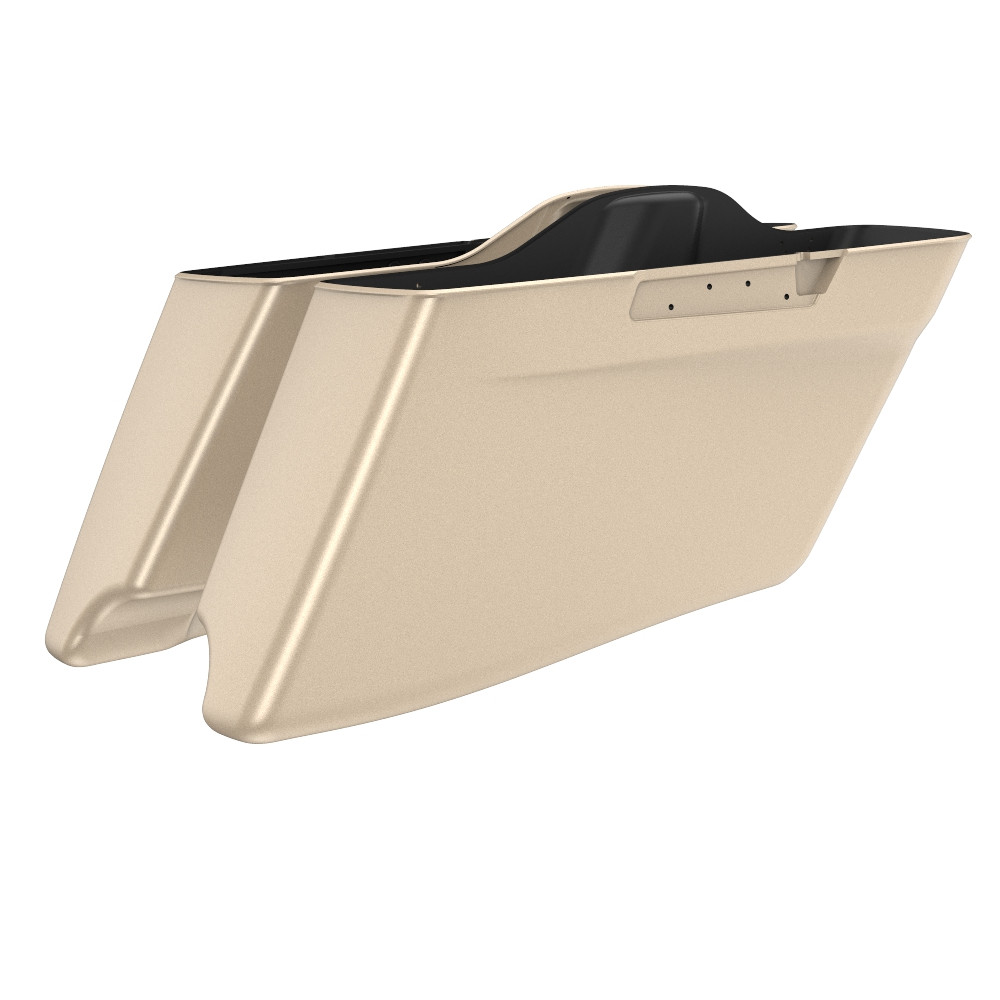 CVO Style Tapered Stretched Saddlebag Bottoms for 2014-2023 Harley Davidson Touring