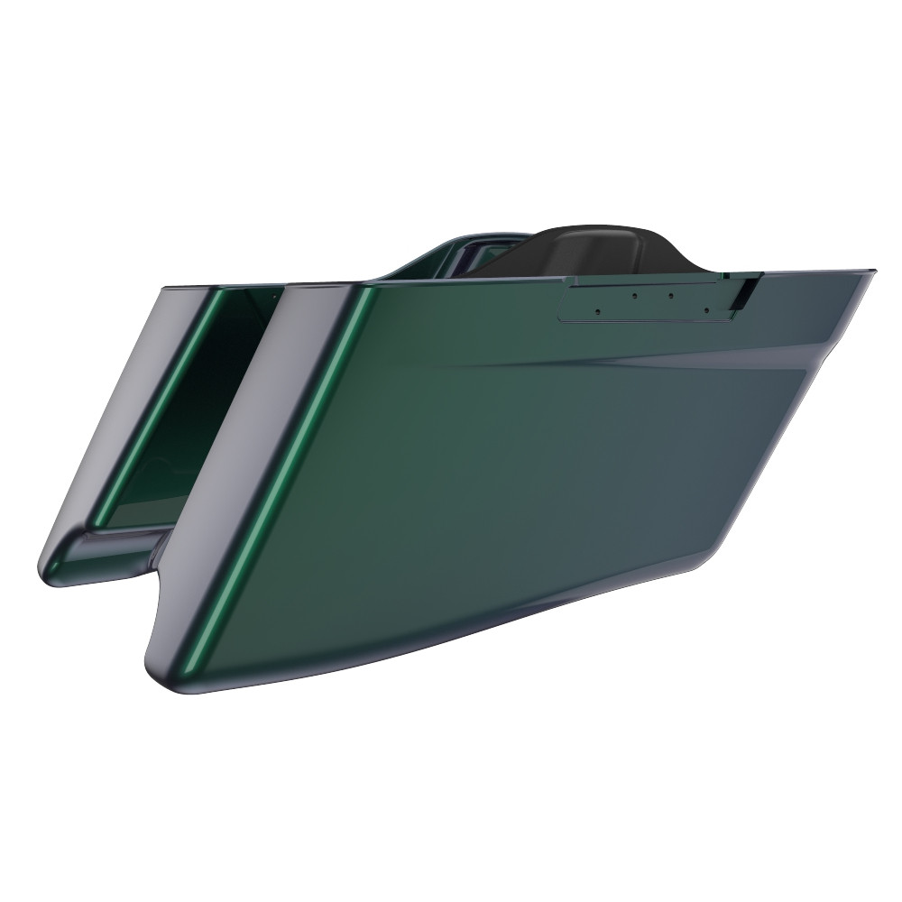 CVO Style Tapered Stretched Saddlebag Bottoms for 2014-2023 Harley Davidson Touring