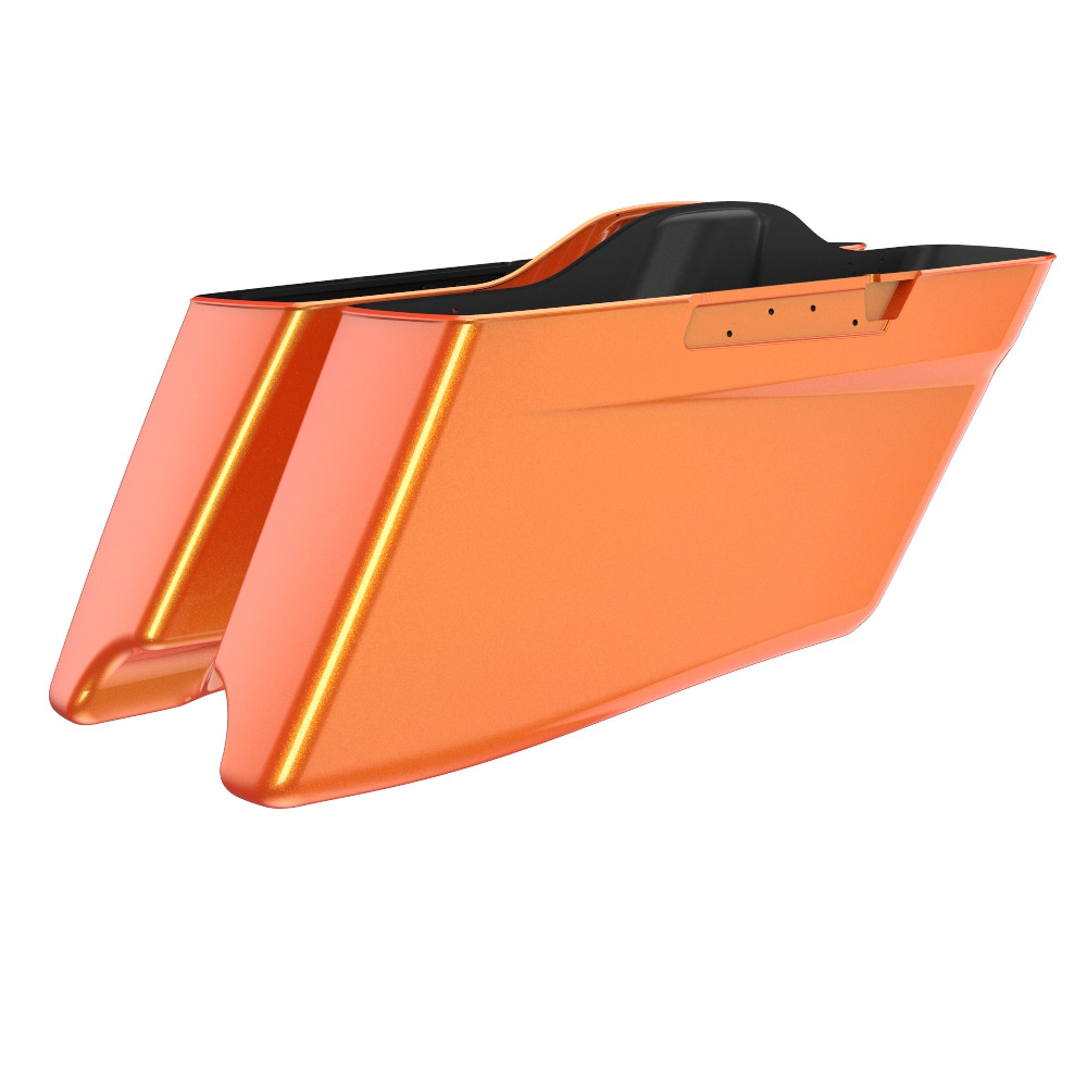CVO Style Tapered Stretched Saddlebag Bottoms for 2014-2023 Harley Davidson Touring