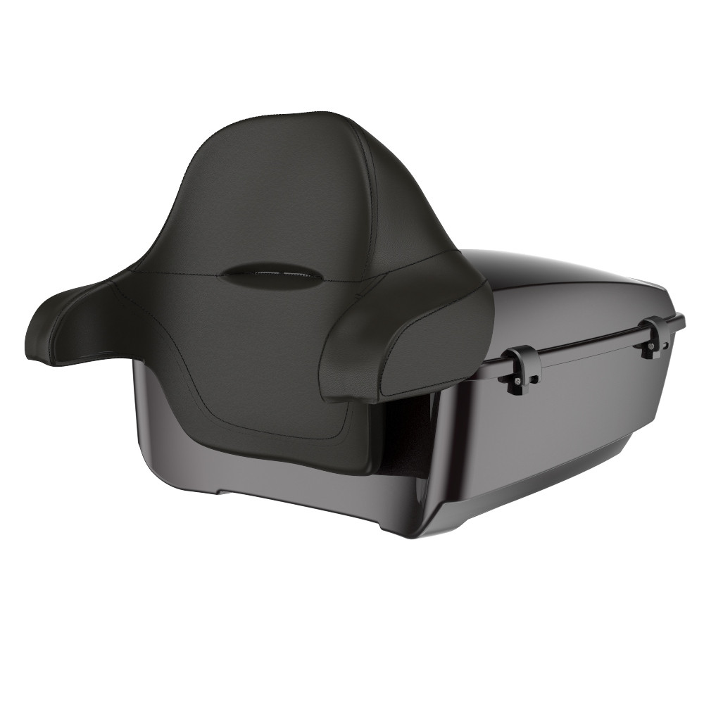 Advanblack King Rear Tour Trunk Pack For '97-'26 Harley Touring / Softail