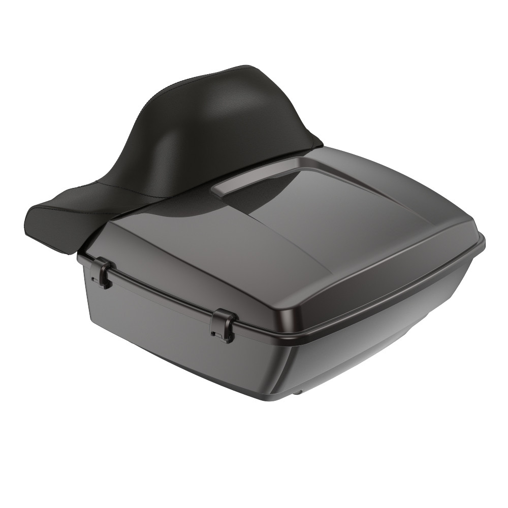 Advanblack King Rear Tour Trunk Pack For '97-'26 Harley Touring / Softail