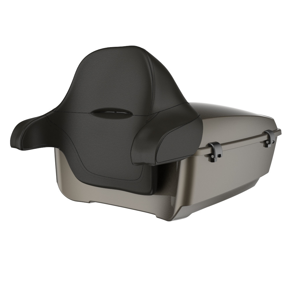 Advanblack King Rear Tour Trunk Pack For '97-'26 Harley Touring / Softail