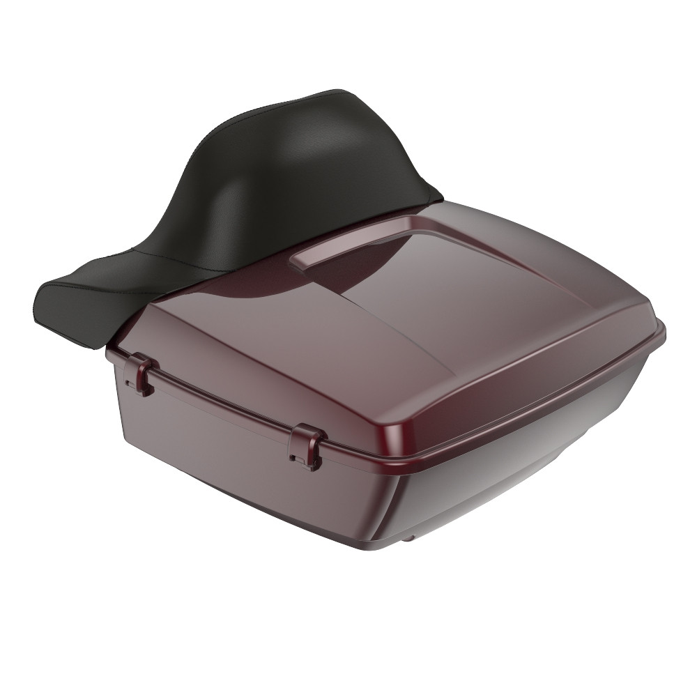 Advanblack King Rear Tour Trunk Pack For '97-'26 Harley Touring / Softail