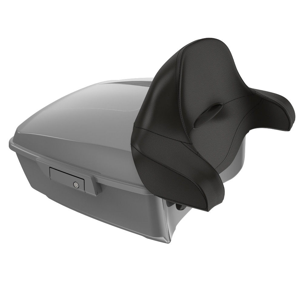 Advanblack King Rear Tour Trunk Pack For '97-'26 Harley Touring / Softail