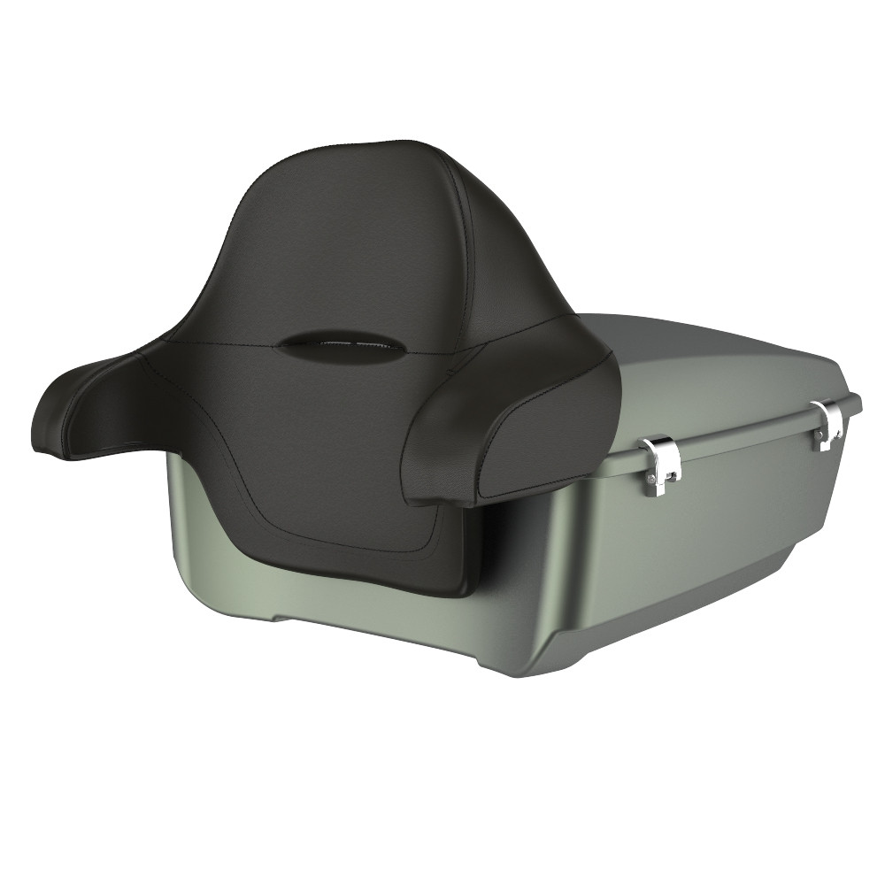 Advanblack King Rear Tour Trunk Pack For '97-'26 Harley Touring / Softail
