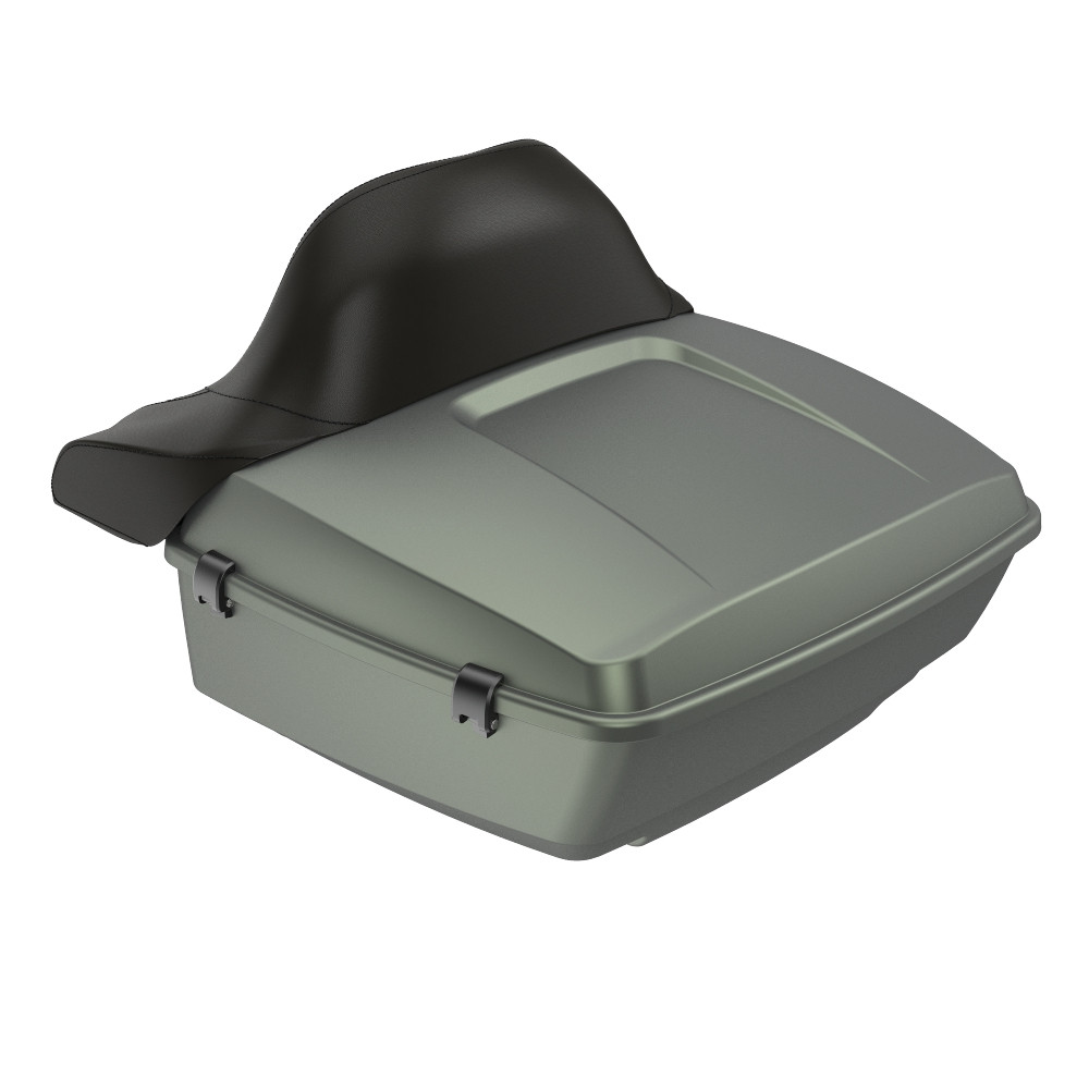 Advanblack King Rear Tour Trunk Pack For '97-'26 Harley Touring / Softail