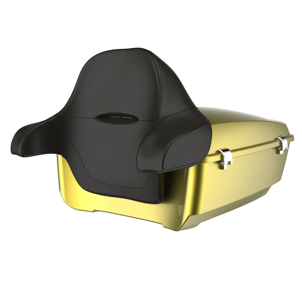 Advanblack King Rear Tour Trunk Pack For '97-'26 Harley Touring / Softail
