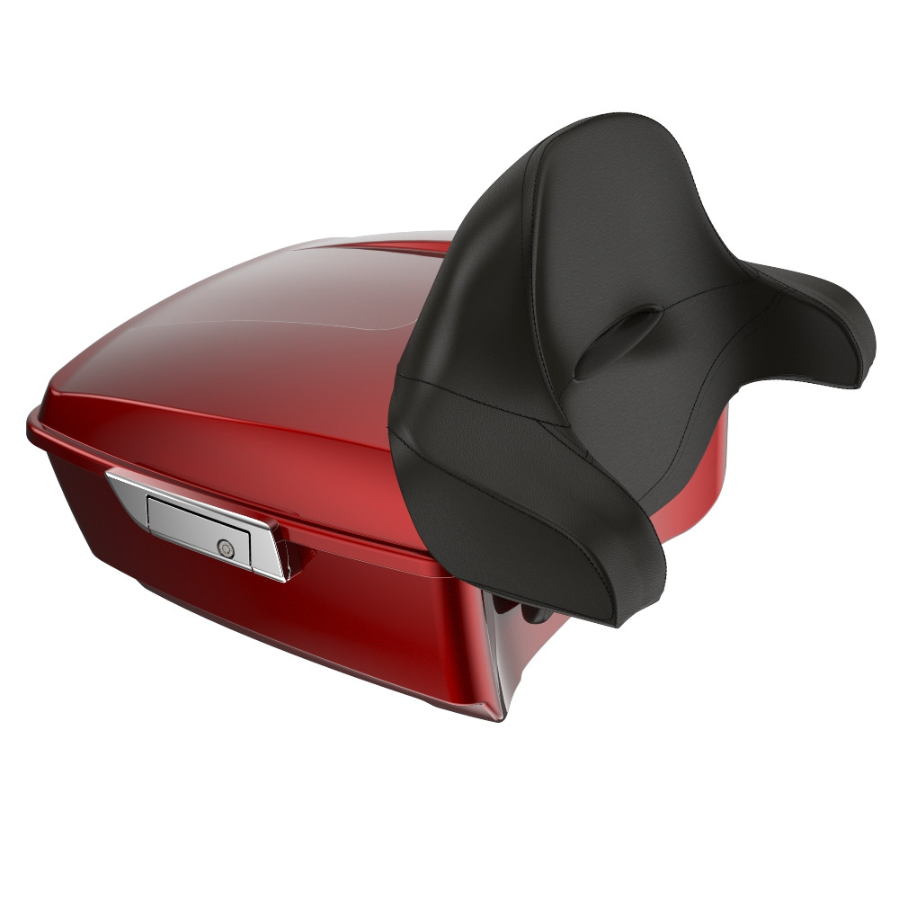 Advanblack King Rear Tour Trunk Pack For '97-'26 Harley Touring / Softail