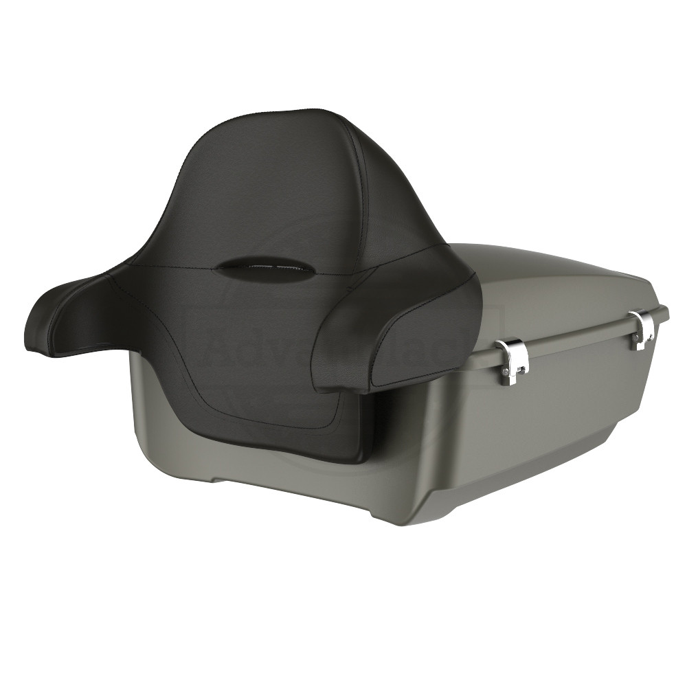 Advanblack King Rear Tour Trunk Pack For '97-'26 Harley Touring / Softail