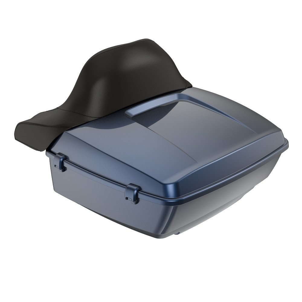 Advanblack King Rear Tour Trunk Pack For '97-'26 Harley Touring / Softail