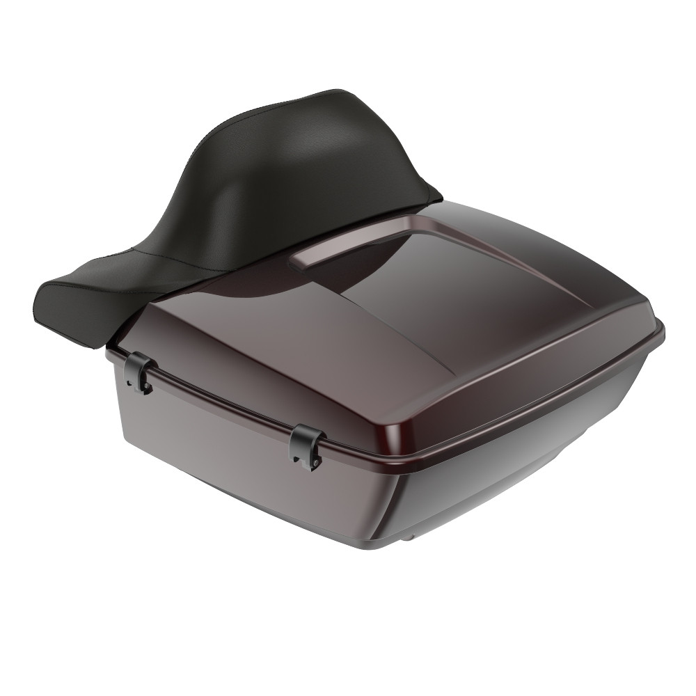 Advanblack King Rear Tour Trunk Pack For '97-'26 Harley Touring / Softail