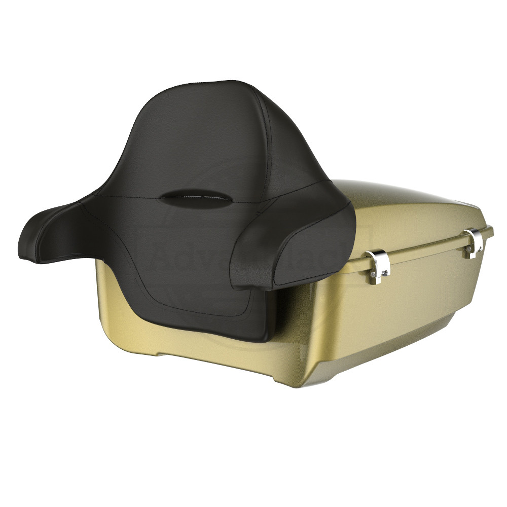 Advanblack King Rear Tour Trunk Pack For '97-'26 Harley Touring / Softail