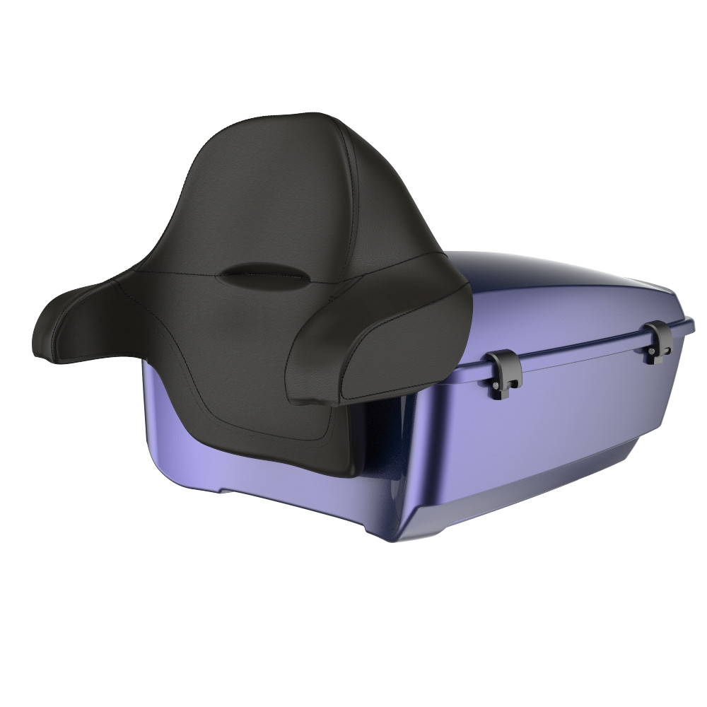 Advanblack King Rear Tour Trunk Pack For '97-'26 Harley Touring / Softail