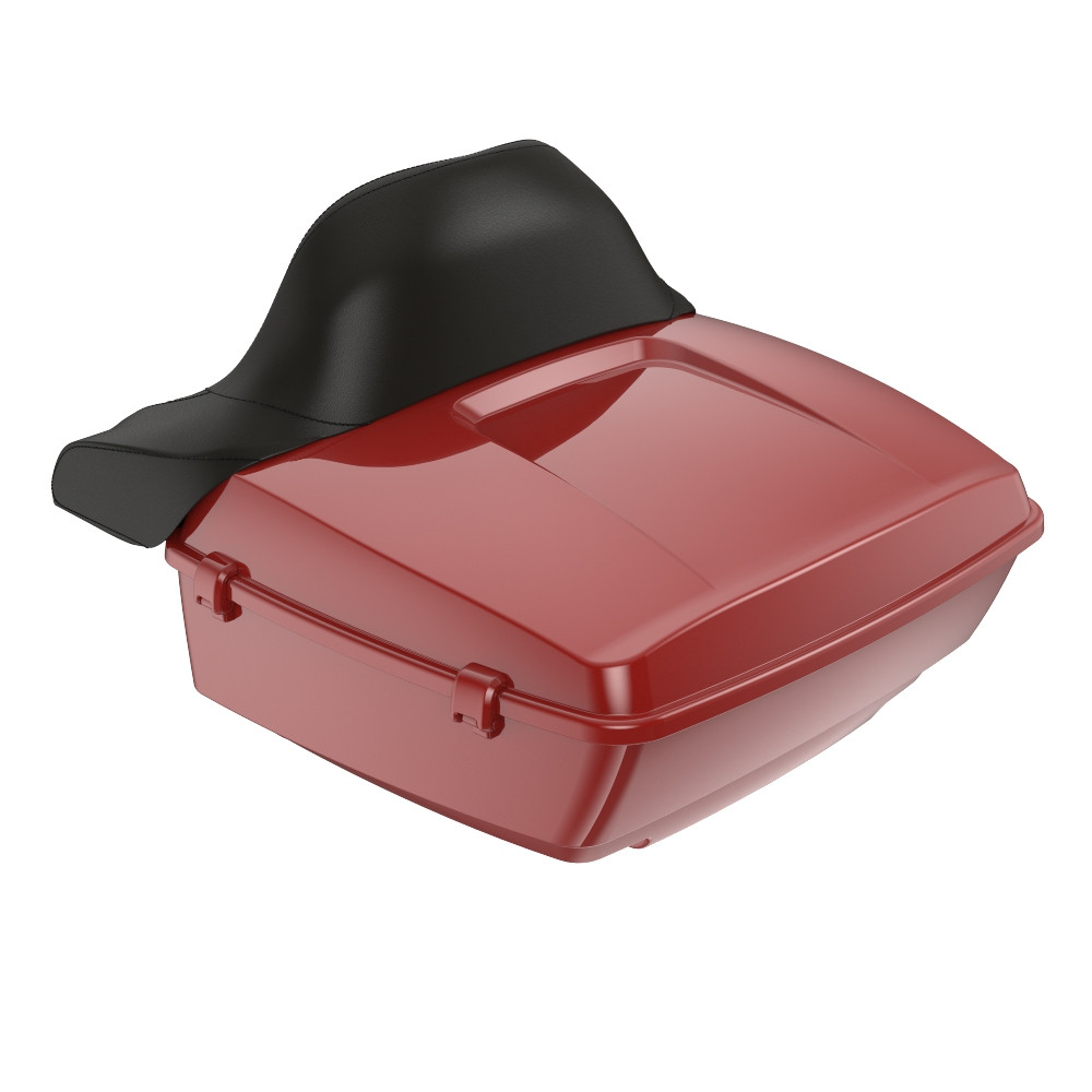 Advanblack King Rear Tour Trunk Pack For '97-'26 Harley Touring / Softail