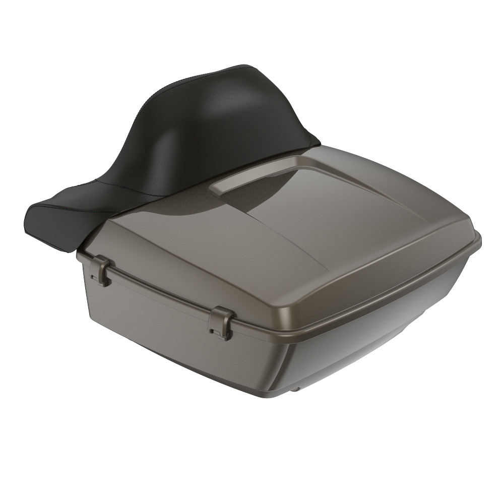 Advanblack King Rear Tour Trunk Pack For '97-'26 Harley Touring / Softail