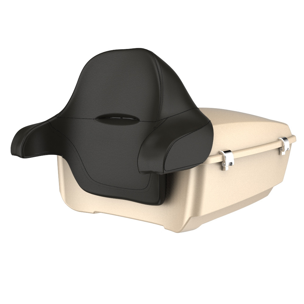 Advanblack King Rear Tour Trunk Pack For '97-'26 Harley Touring / Softail