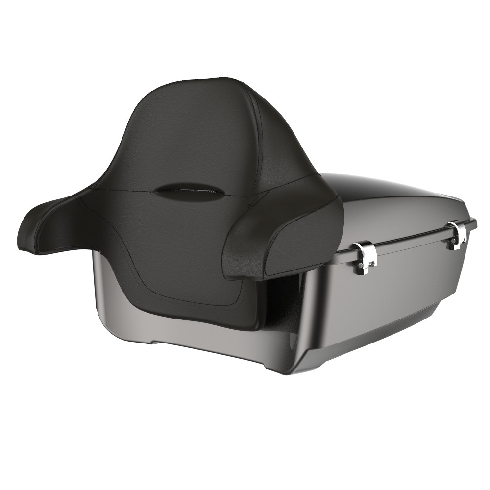 Advanblack King Rear Tour Trunk Pack For '97-'26 Harley Touring / Softail