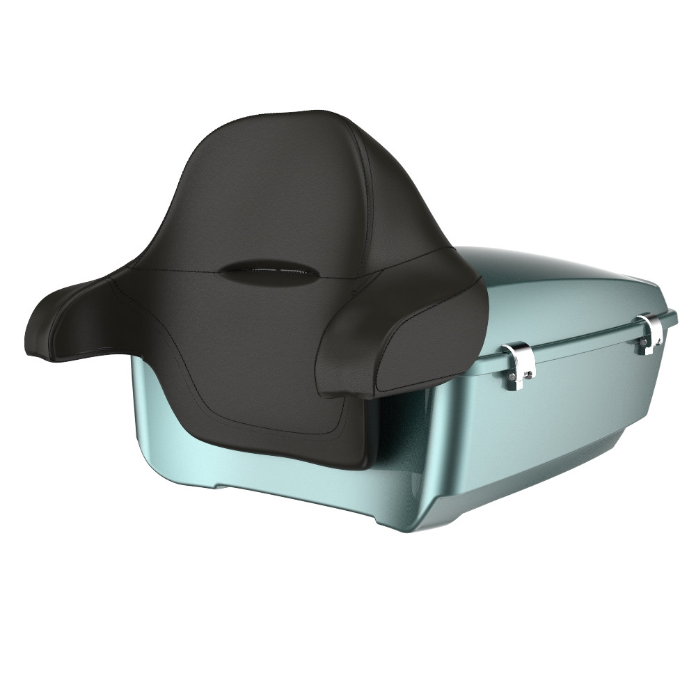 Advanblack King Rear Tour Trunk Pack For '97-'26 Harley Touring / Softail