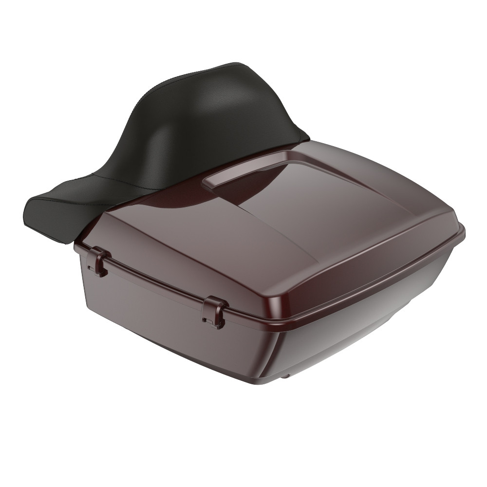 Advanblack King Rear Tour Trunk Pack For '97-'26 Harley Touring / Softail