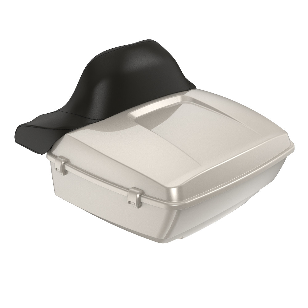 Advanblack King Rear Tour Trunk Pack For '97-'26 Harley Touring / Softail