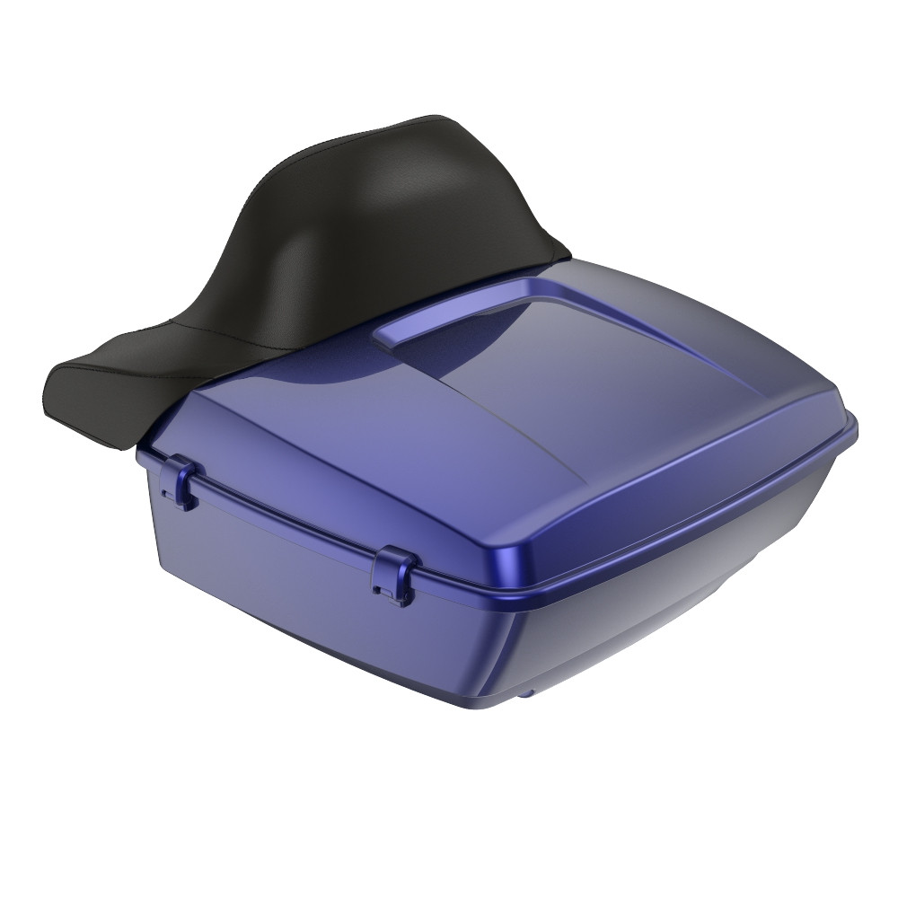 Advanblack King Rear Tour Trunk Pack For '97-'26 Harley Touring / Softail