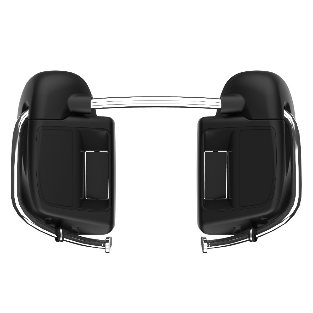 Rushmore Lower Vented Fairings for 2014-2023 Harley Davidson Touring