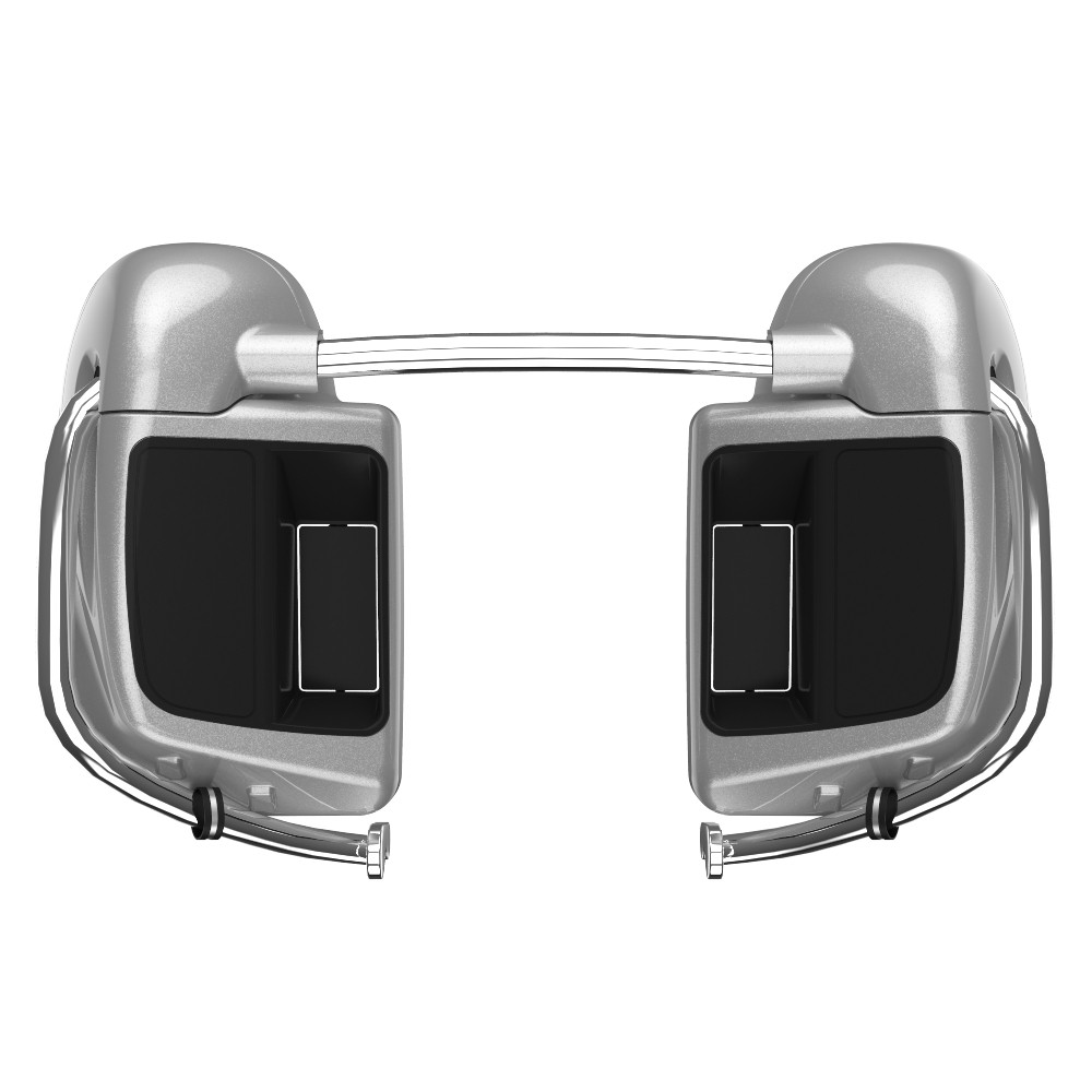 Rushmore Lower Vented Fairings for 2014-2023 Harley Davidson Touring