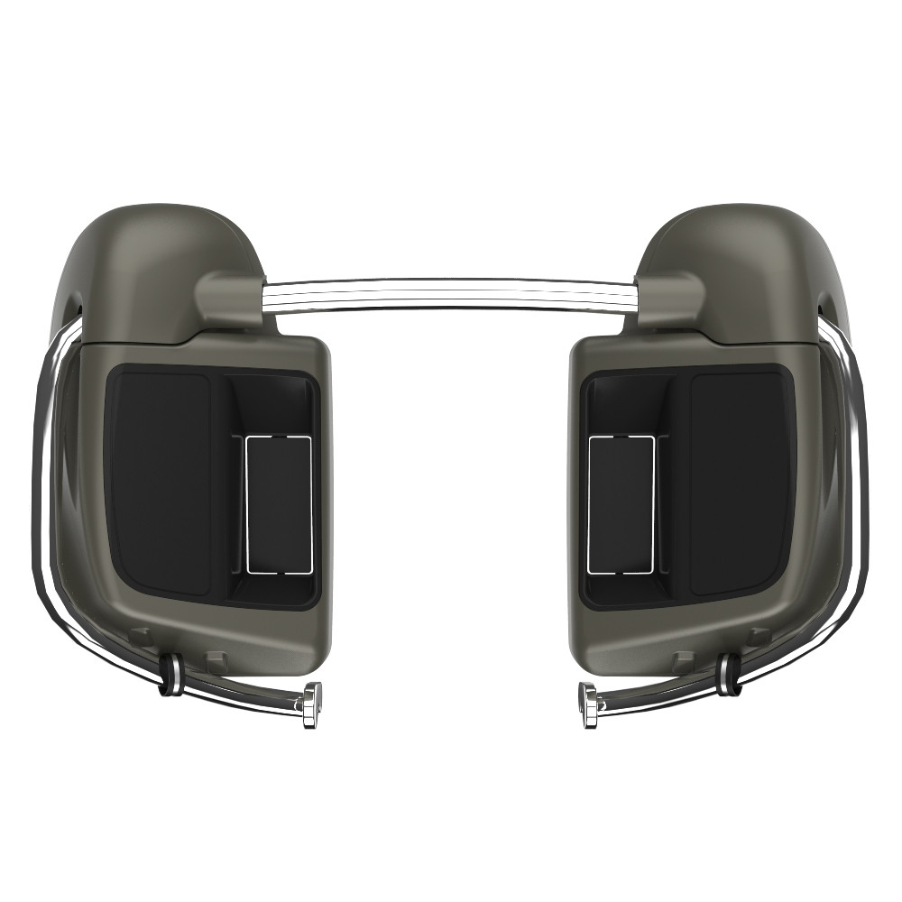 Rushmore Lower Vented Fairings for 2014-2023 Harley Davidson Touring