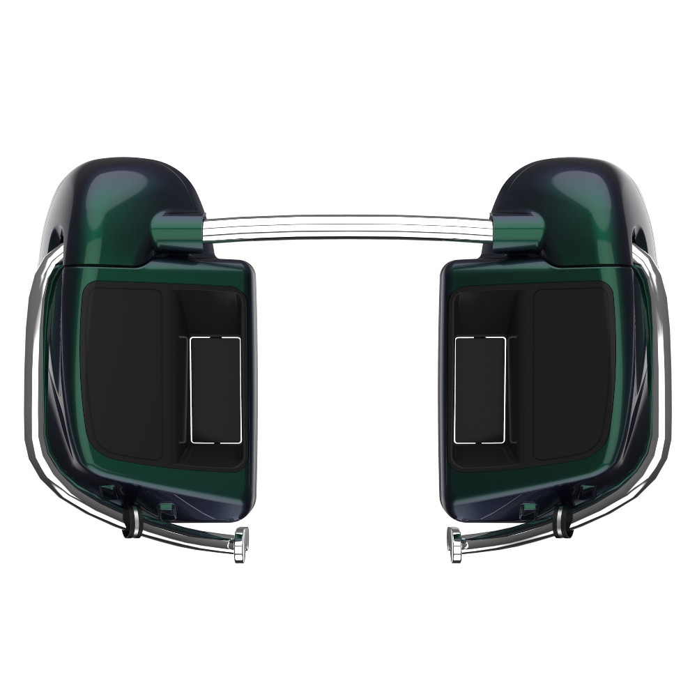 Rushmore Lower Vented Fairings for 2014-2023 Harley Davidson Touring