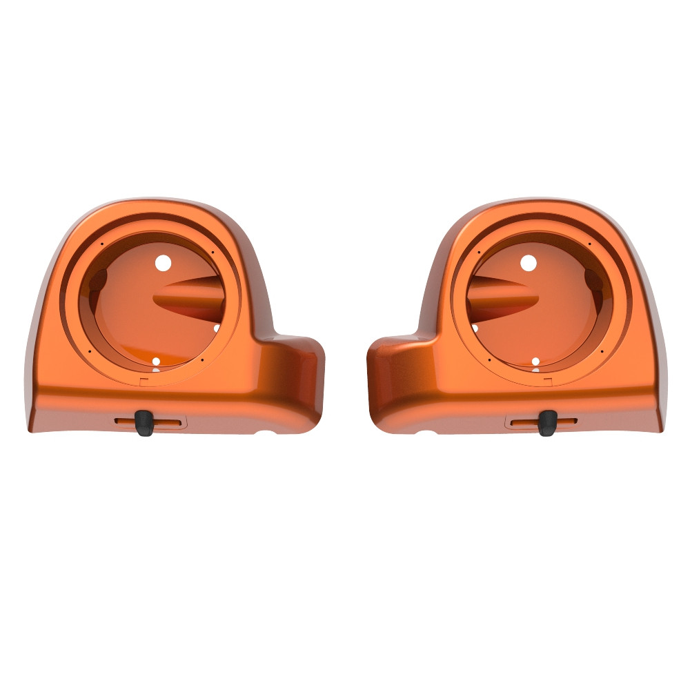 Lower Vented Fairings 6.5' Speaker Pods fit 2014-2023 Harley Davidson Touring