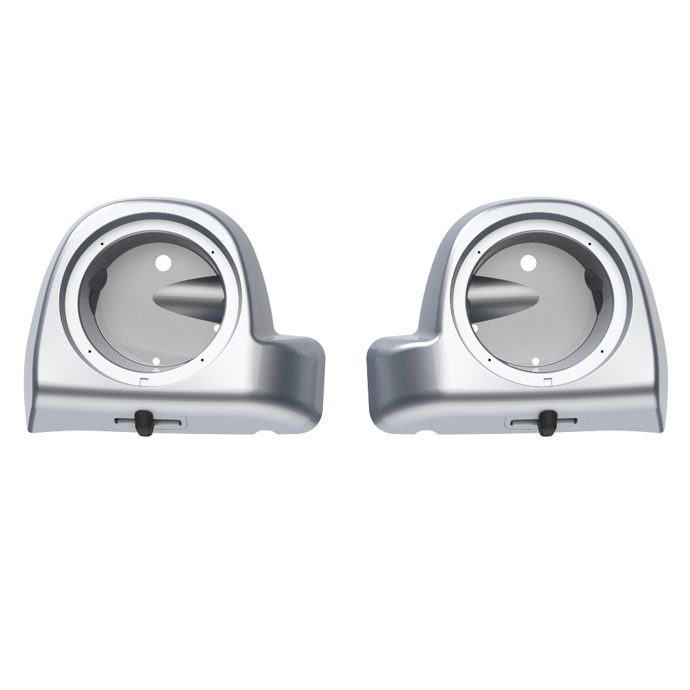 Lower Vented Fairings 6.5' Speaker Pods fit 2014-2023 Harley Davidson Touring