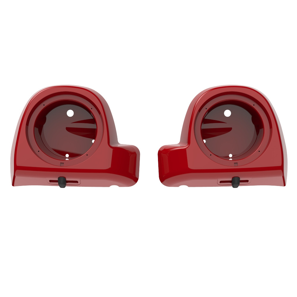 Lower Vented Fairings 6.5' Speaker Pods fit 2014-2023 Harley Davidson Touring
