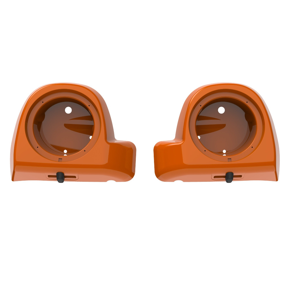 Lower Vented Fairings 6.5' Speaker Pods fit 2014-2023 Harley Davidson Touring