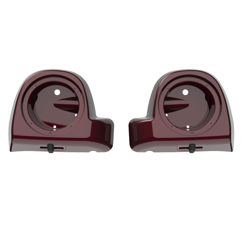 Lower Vented Fairings 6.5' Speaker Pods fit 2014-2023 Harley Davidson Touring