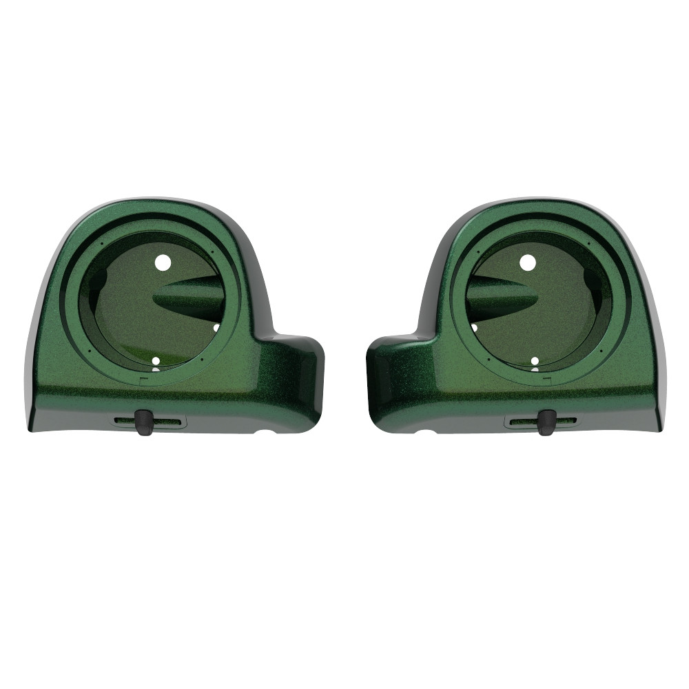 Lower Vented Fairings 6.5' Speaker Pods fit 2014-2023 Harley Davidson Touring