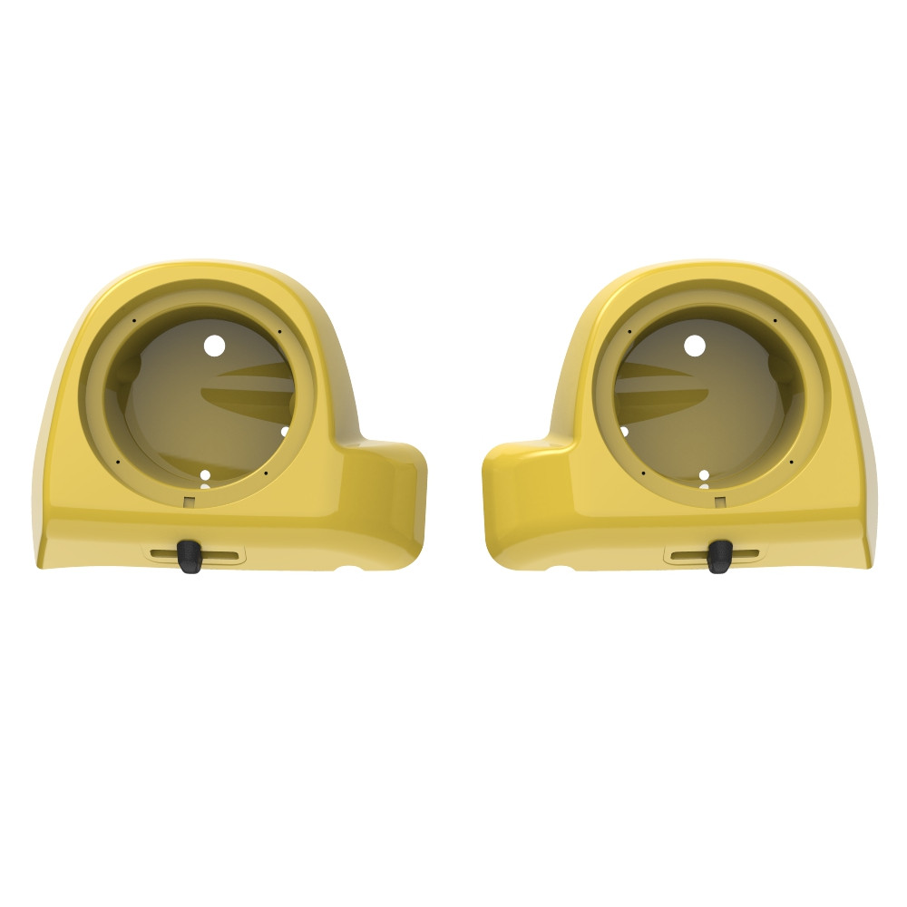 Lower Vented Fairings 6.5' Speaker Pods fit 2014-2023 Harley Davidson Touring