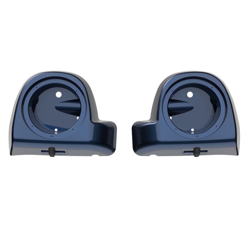 Lower Vented Fairings 6.5' Speaker Pods fit 2014-2023 Harley Davidson Touring