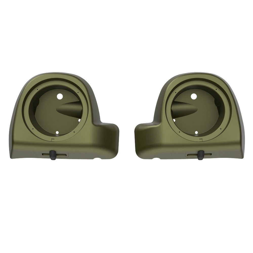 Lower Vented Fairings 6.5' Speaker Pods fit 2014-2023 Harley Davidson Touring
