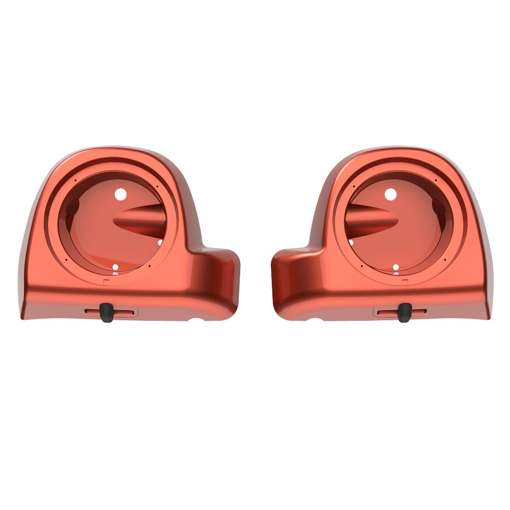 Lower Vented Fairings 6.5' Speaker Pods fit 2014-2023 Harley Davidson Touring