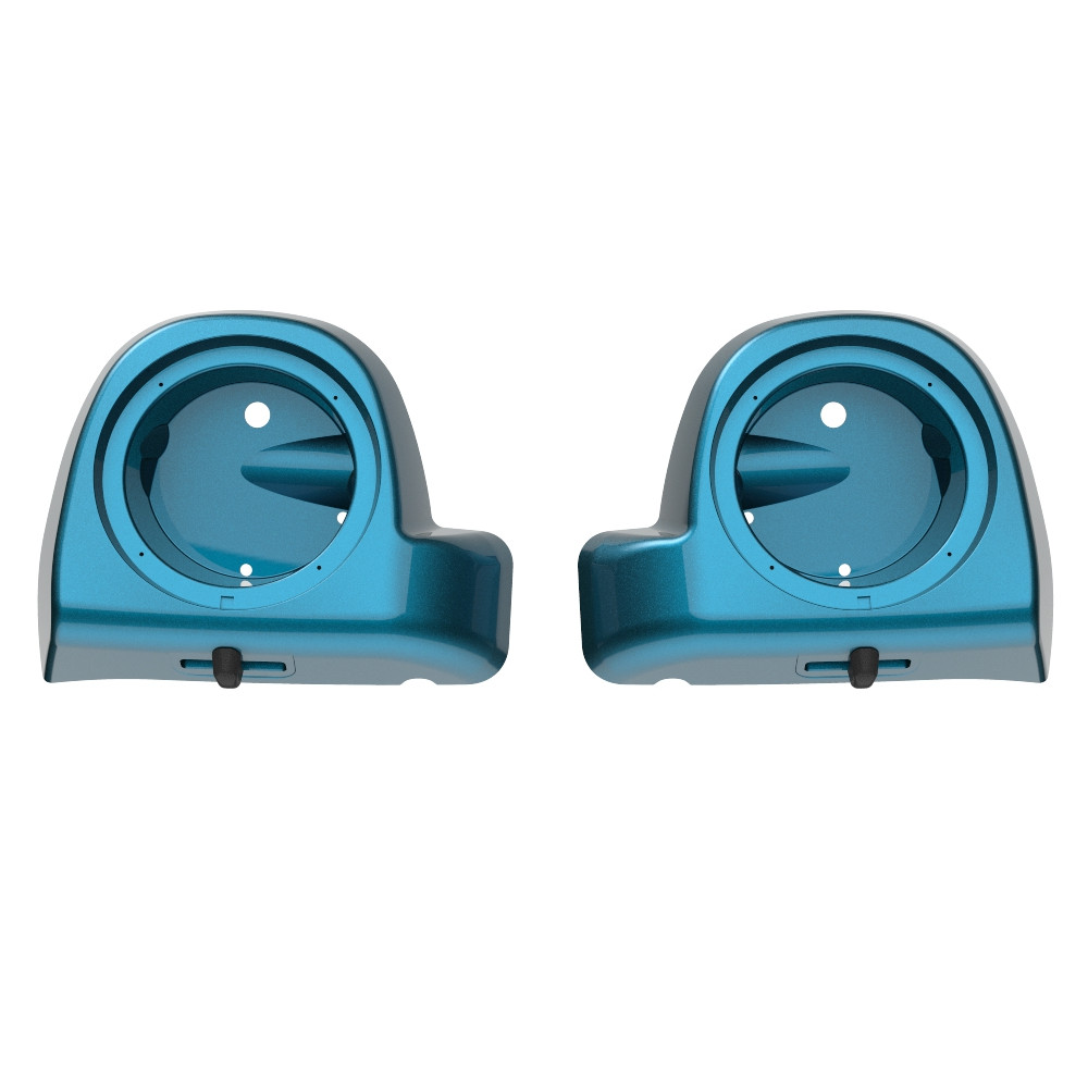 Lower Vented Fairings 6.5' Speaker Pods fit 2014-2023 Harley Davidson Touring