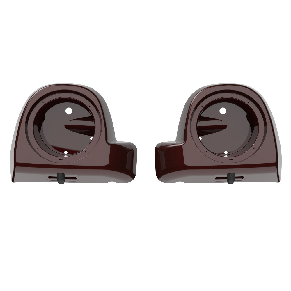 Lower Vented Fairings 6.5' Speaker Pods fit 2014-2023 Harley Davidson Touring