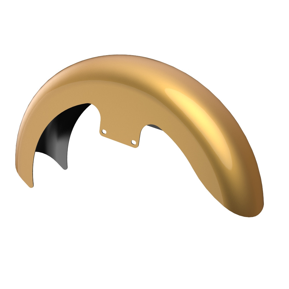 19" Reveal Wrapper Hugger Front Fender For '09-'23 Harley Touring